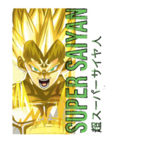 S.Saiyan Vegeta Tee Design